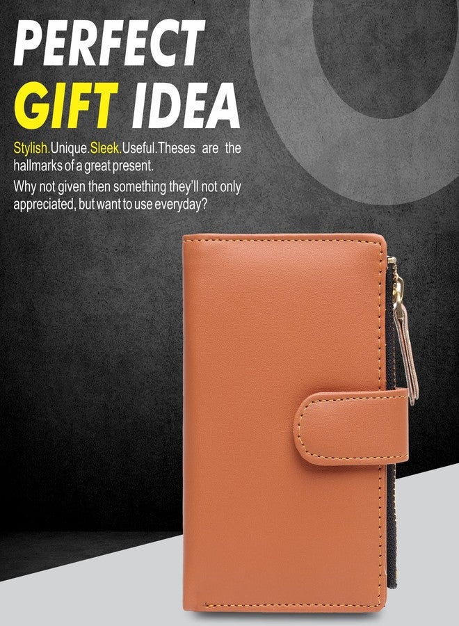 TnW Womens Girls PU Leather Multipurpose Zip Wallet Card Holder Purse Clutch - Image 5